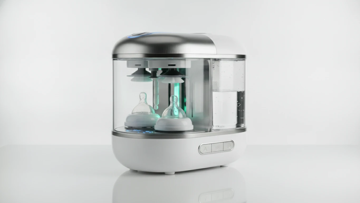 Deep-Cleaning Automatic Baby Bottle Washer