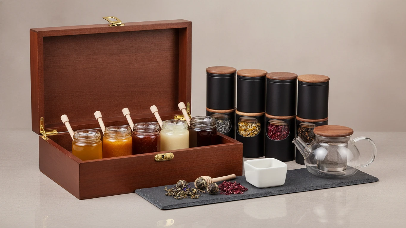 Deluxe Gourmet Tea & Honey Collection