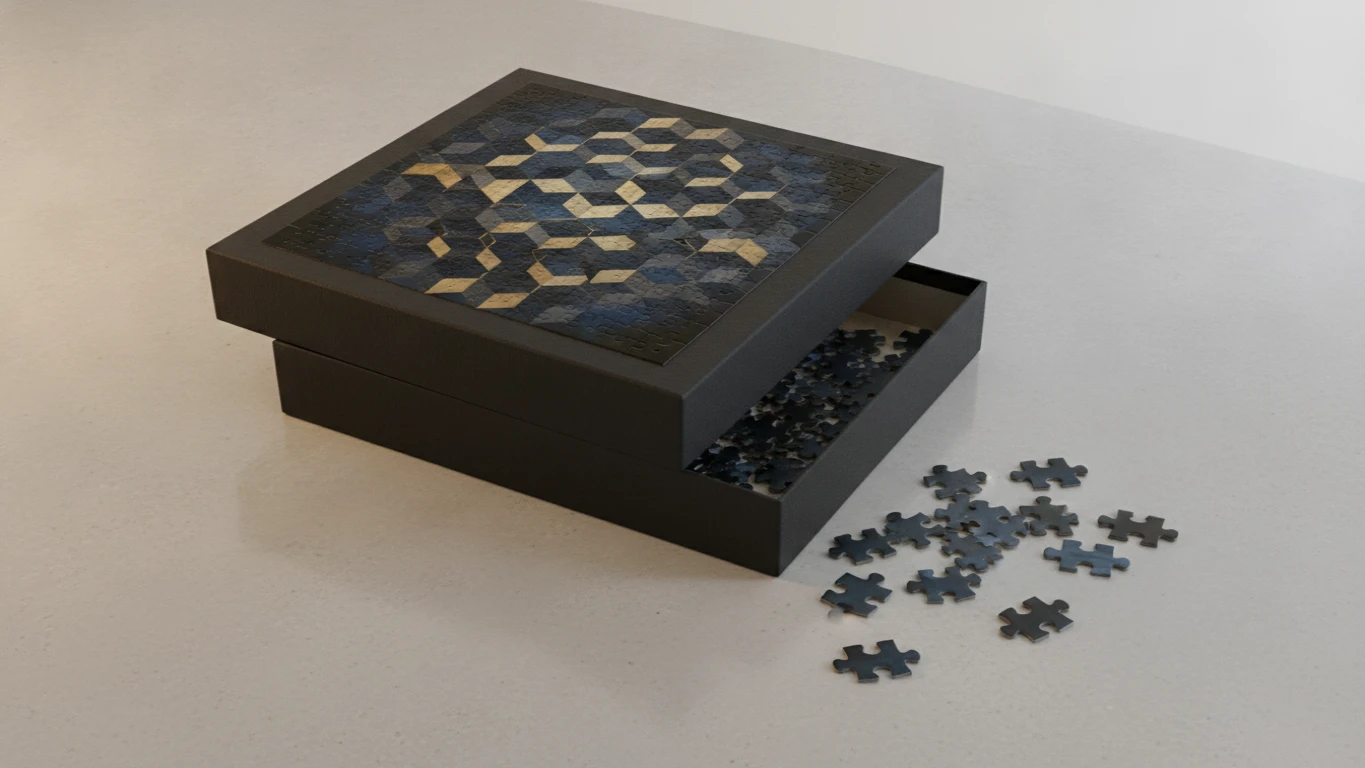 Designer 1000-Piece Jigsaw Puzzle