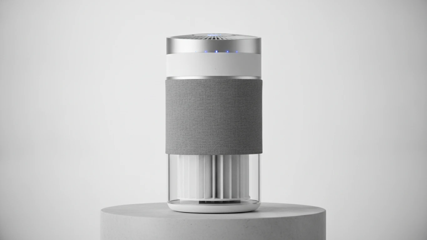 Desktop Air Purifier with HEPA Filter