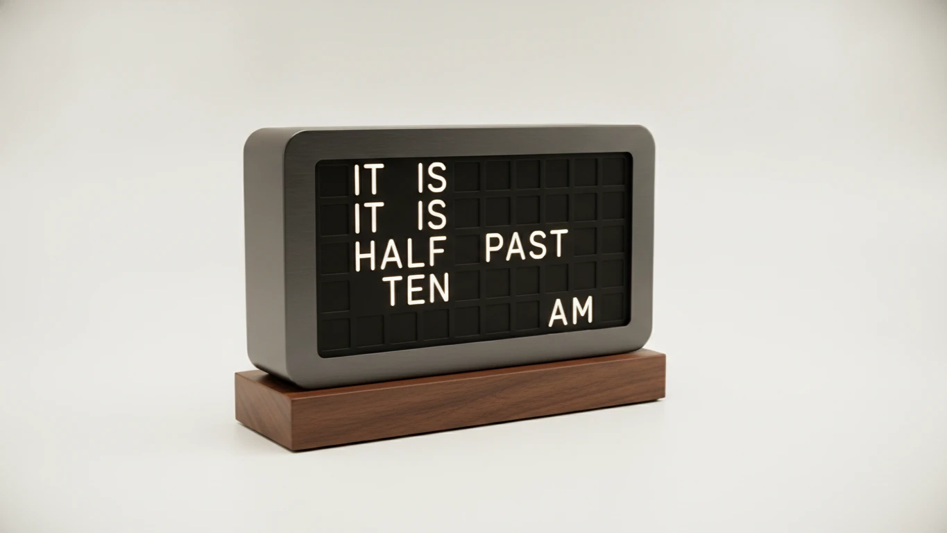Desktop Electronic Word Clock