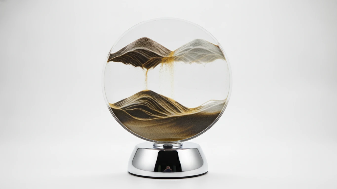Desktop Sand Art Kinetic Sculpture