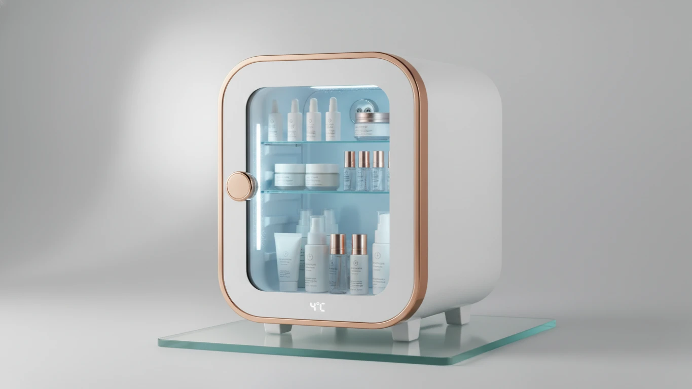 Desktop Skincare and Beauty Mini-Fridge