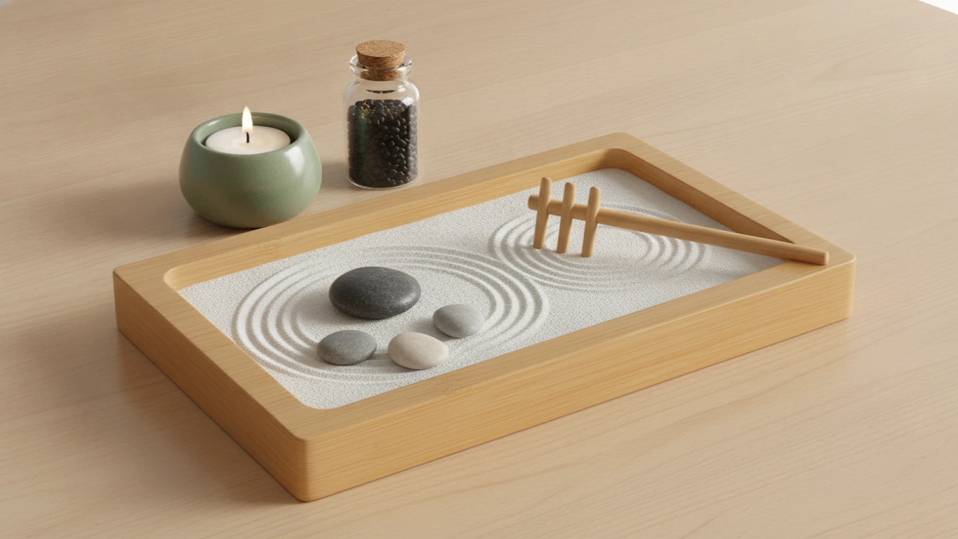 Desktop Zen Garden Meditation Kit
