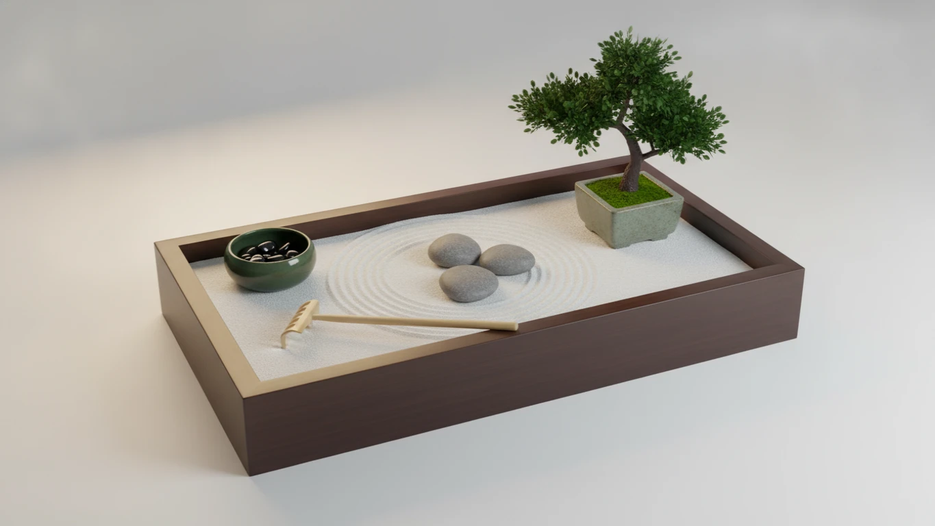 Desktop Zen Sand Garden