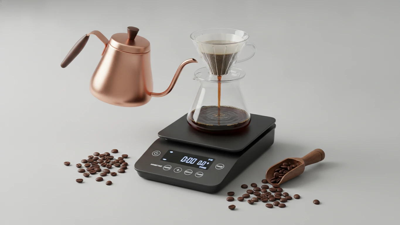 Digital Coffee Scale with Timer