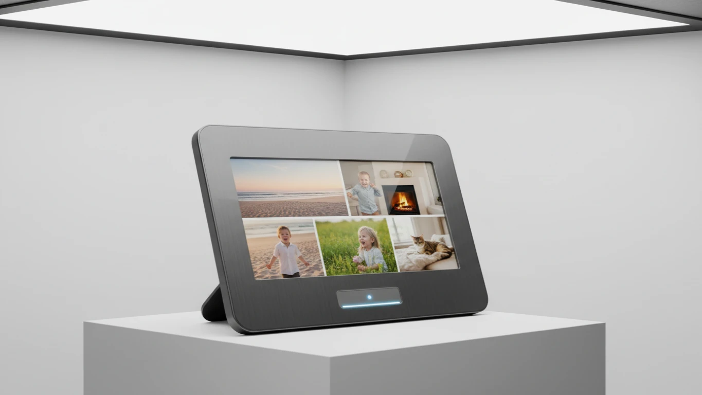 Digital Photo Frame with Instant App Sharing
