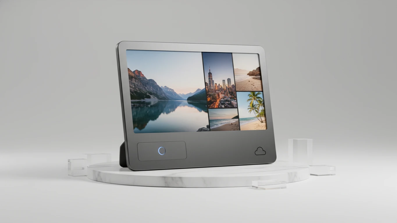 Digital Picture Frame with Cloud Sharing