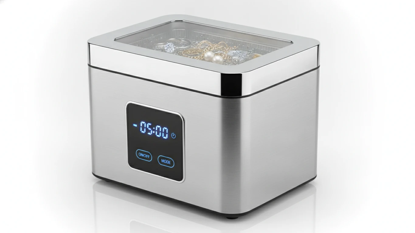 Digital Ultrasonic Jewelry Cleaner