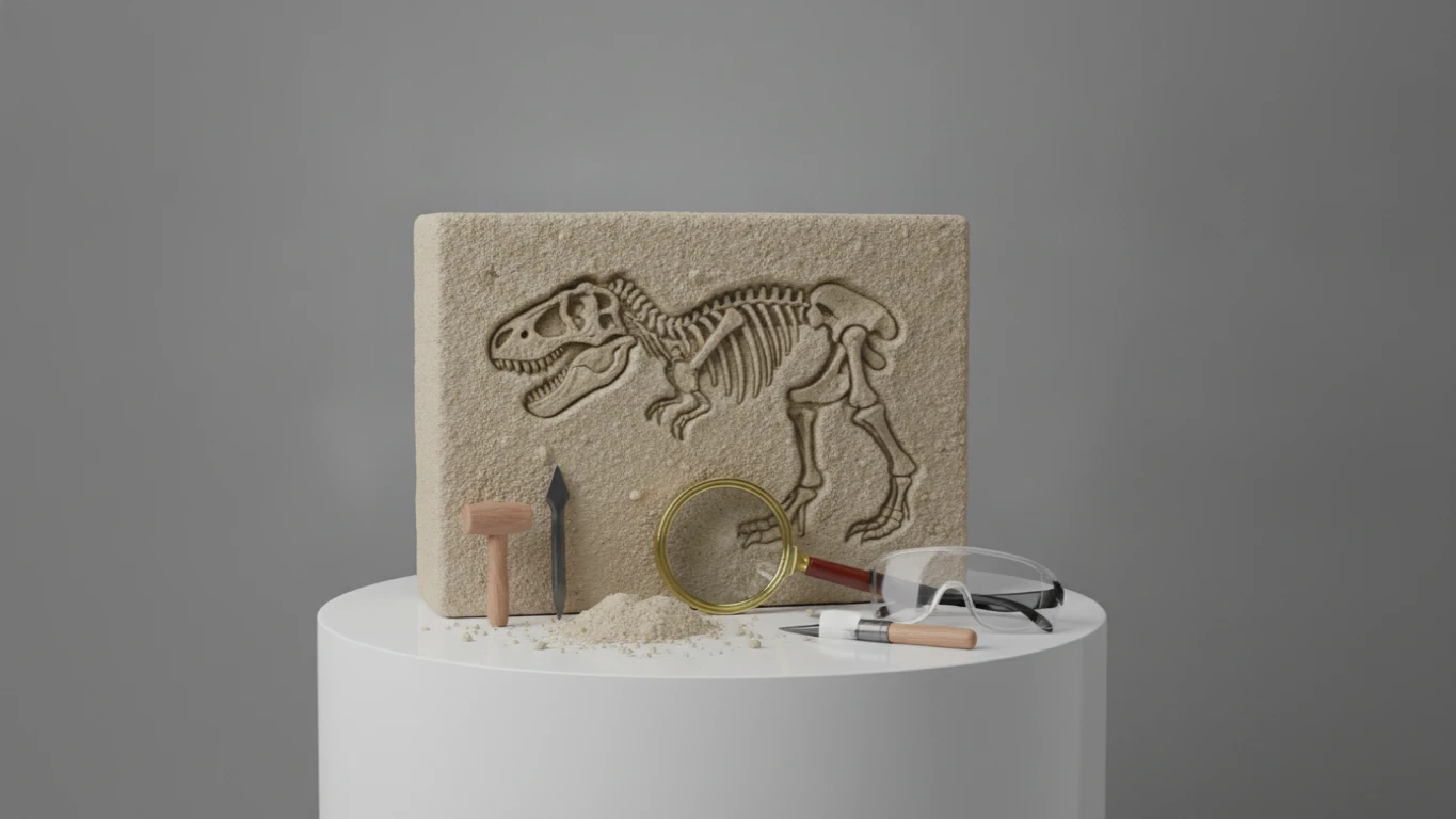 Dinosaur Fossil Excavation Activity