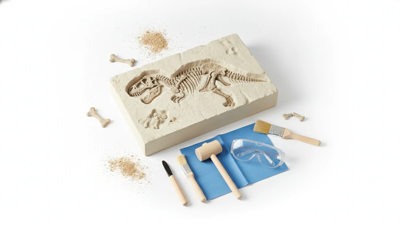 Dinosaur Fossil Excavation Kit
