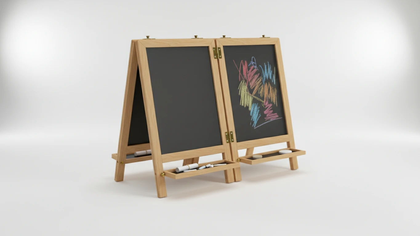 Double-Sided Tabletop Art Easel