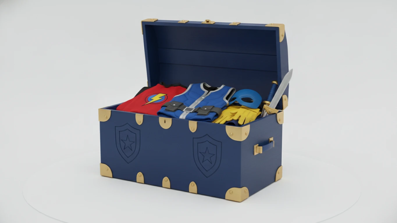 Dress-Up Hero Costume Trunk