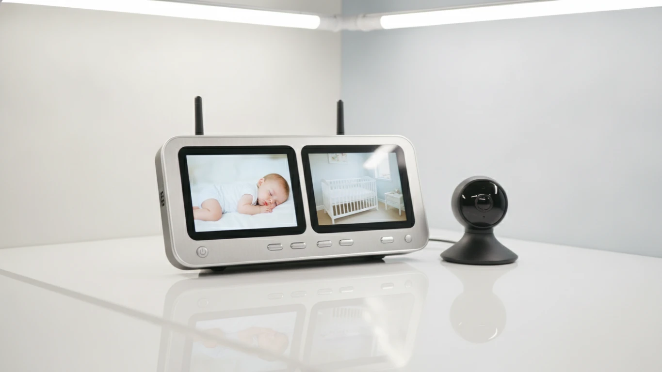 Dual-View Wireless Video Monitor