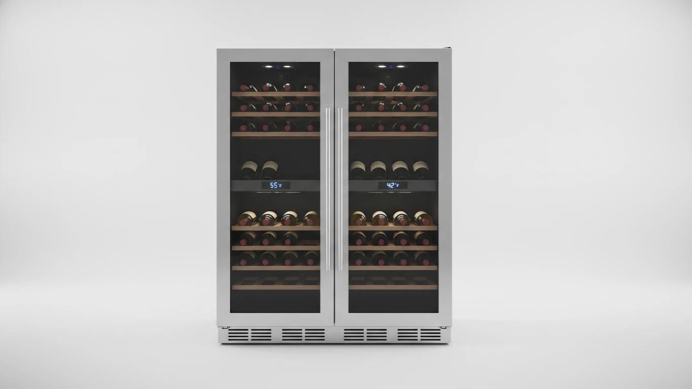 Dual-Zone Wine Storage Fridge