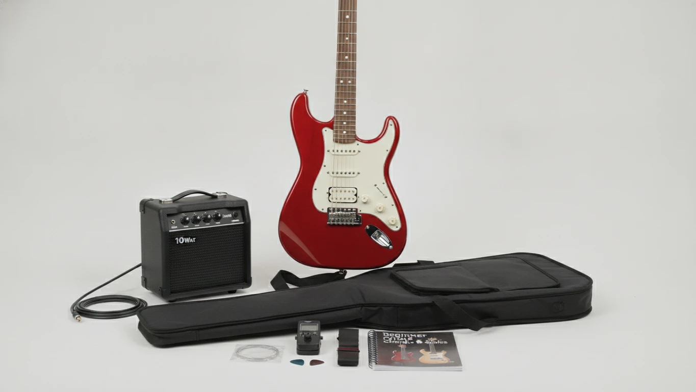 Electric Guitar Beginner Starter Bundle