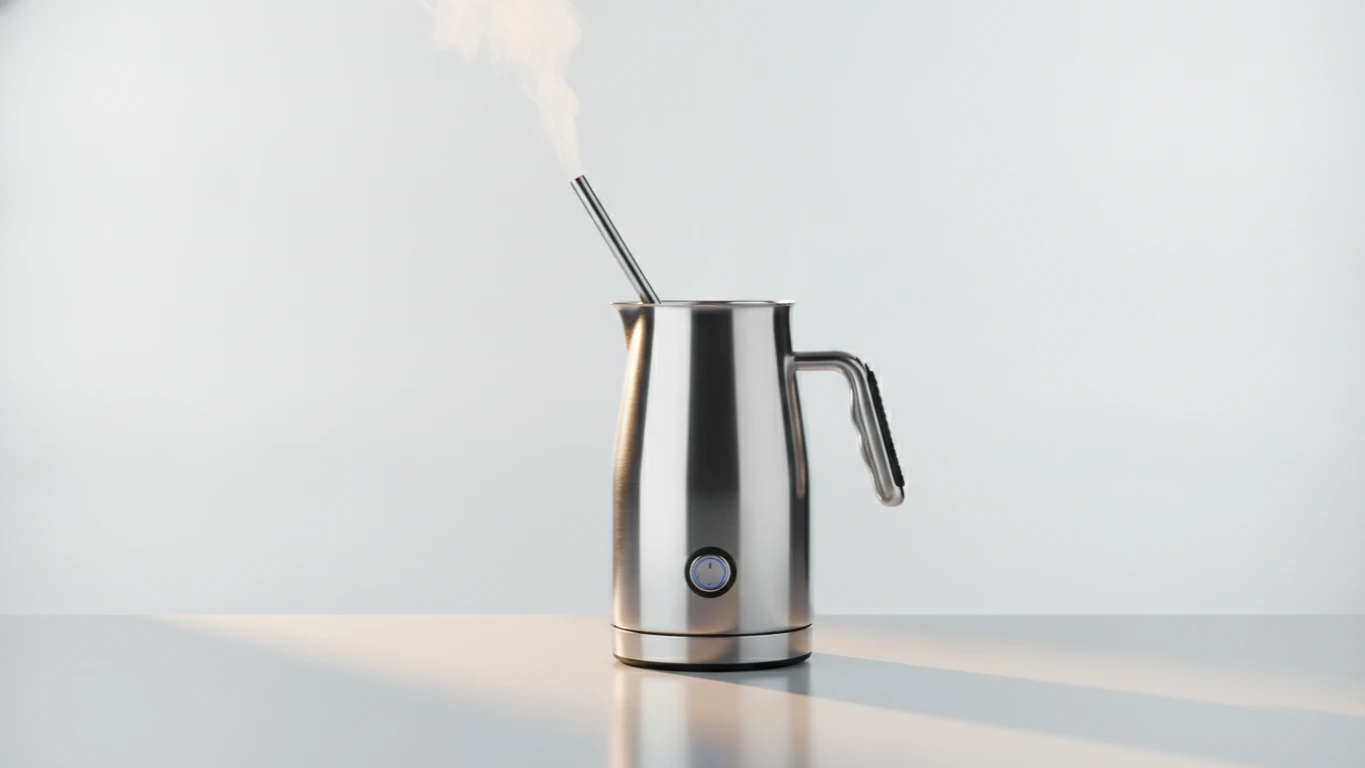 Electric Milk Frother and Steam Maker