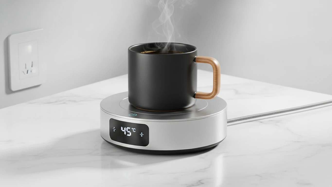 Electric Mug Warmer with Temperature Control