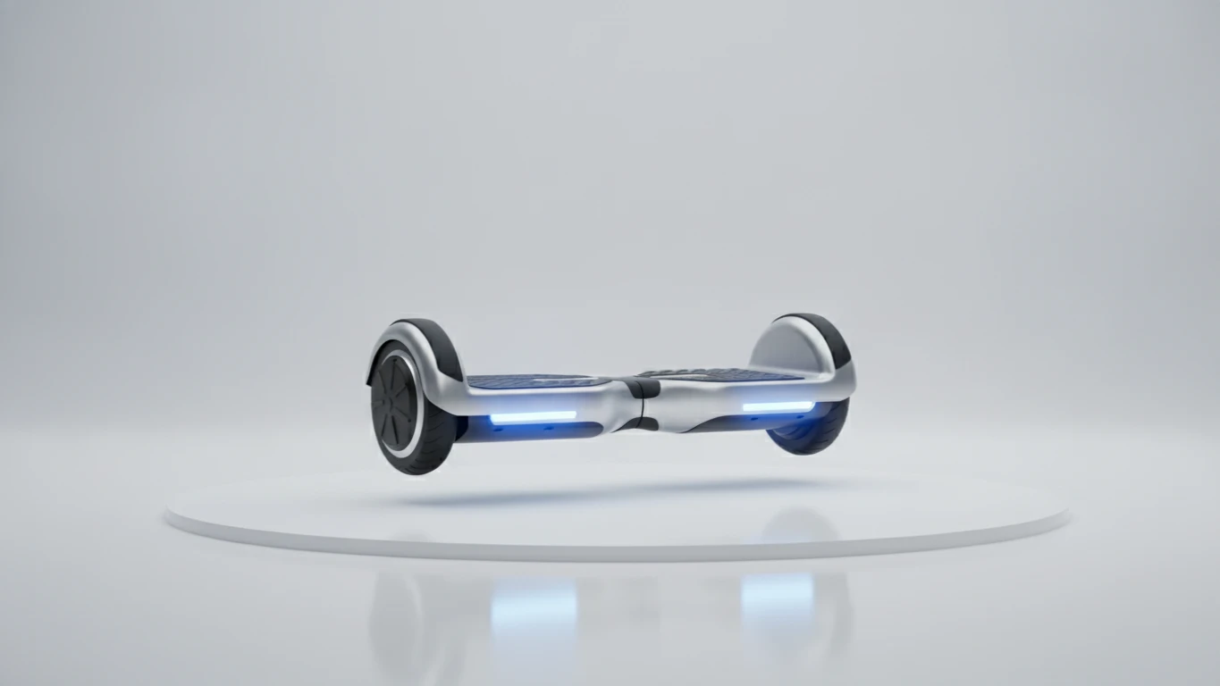 Electric Self-Balancing Hovering Scooter
