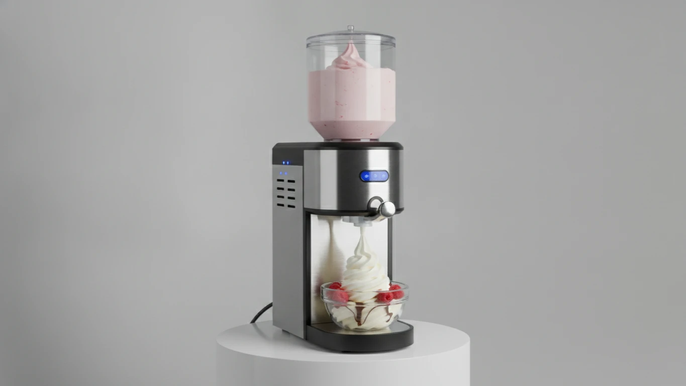 Electric Soft Serve Ice Cream Maker