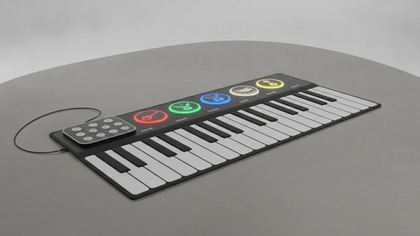 Electronic Piano Floor Mat