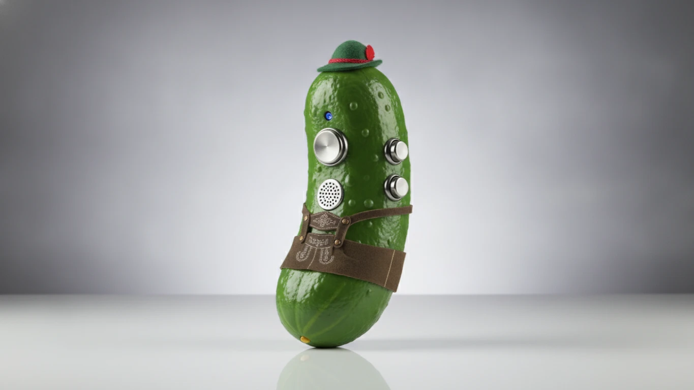 Electronic Yodeling Musical Pickle