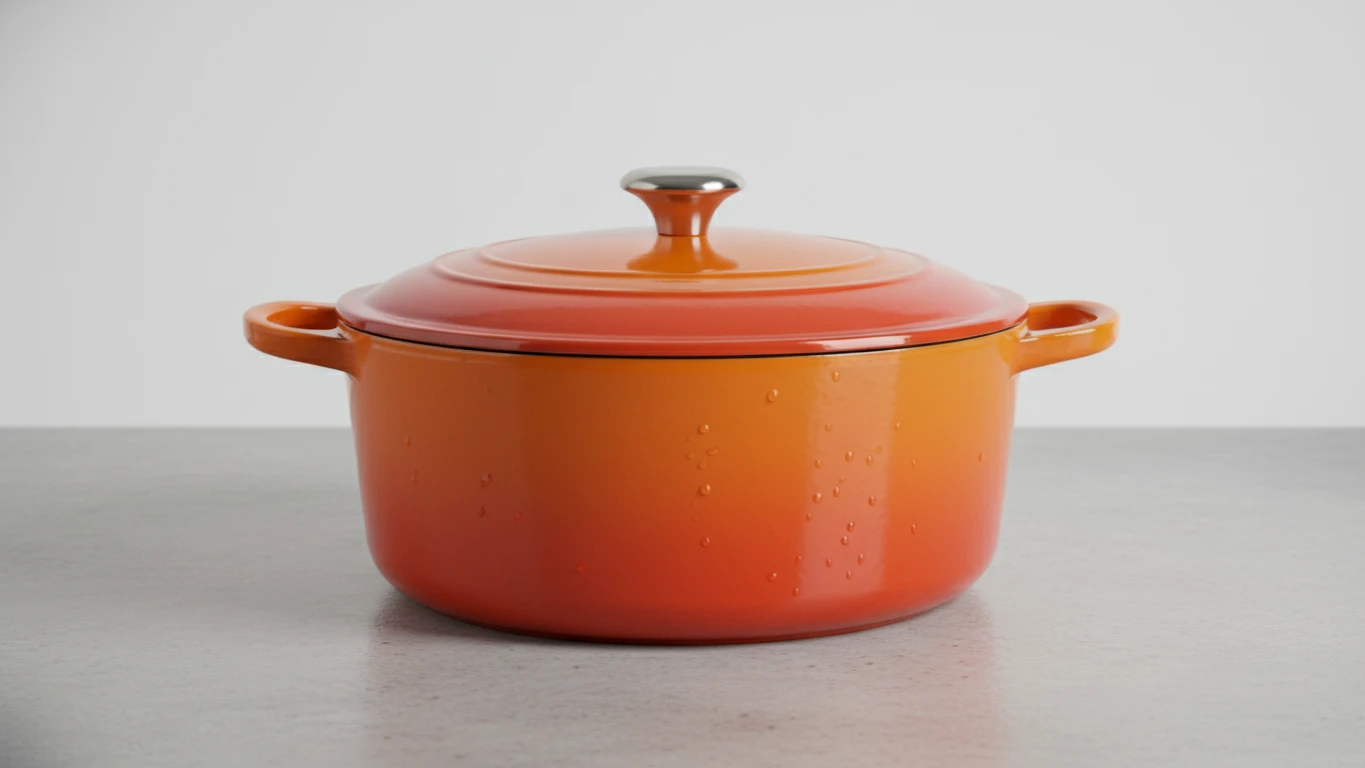 Enameled Cast Iron Signature Dutch Oven