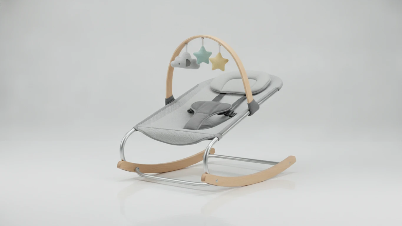 Ergonomic Baby Bouncer and Rocker