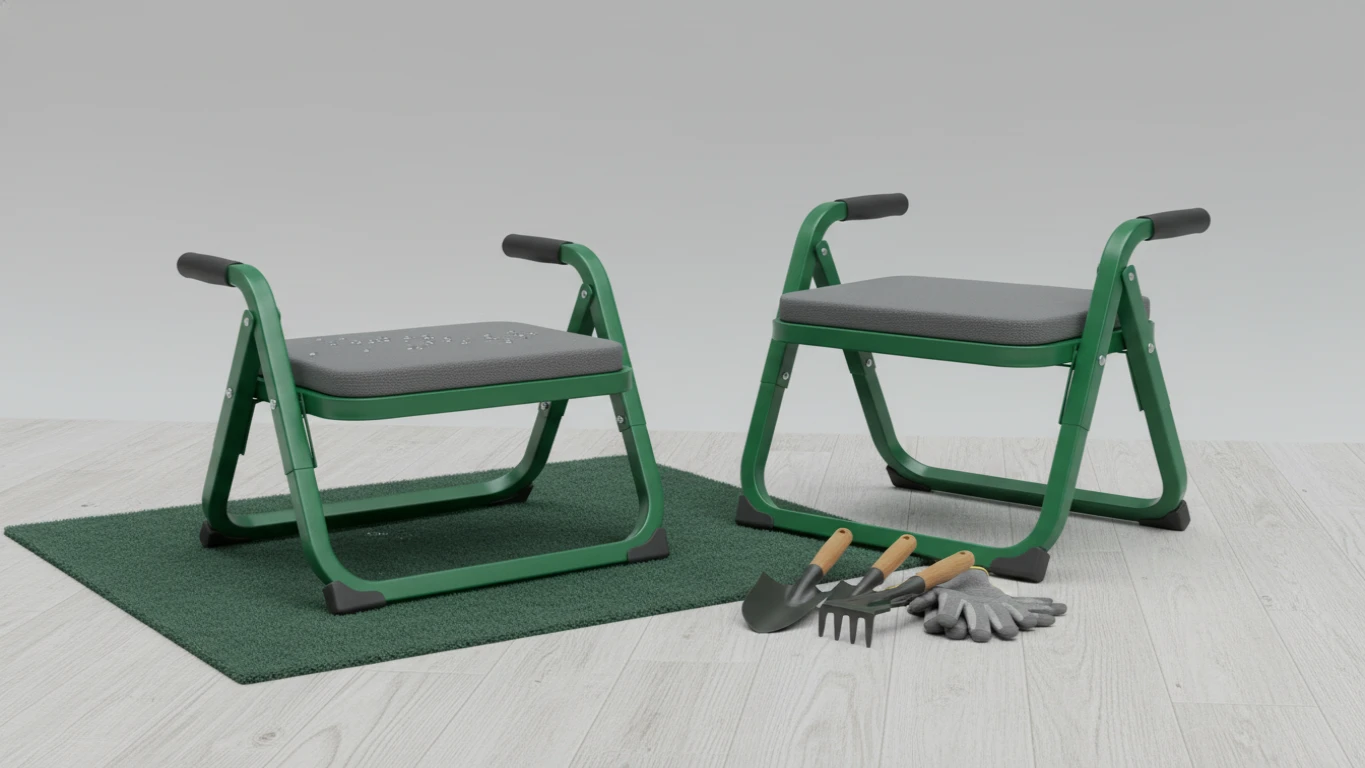Ergonomic Garden Kneeler and Seat