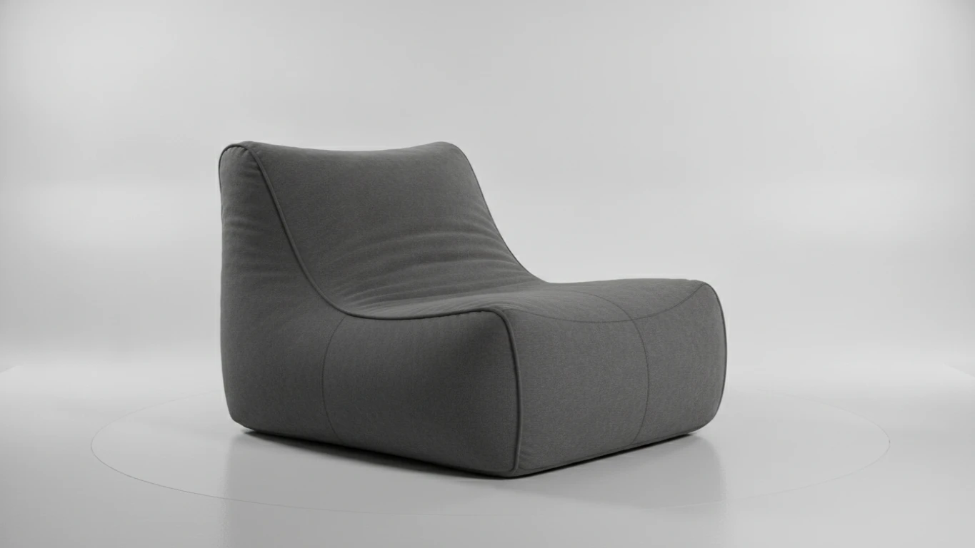 Ergonomic Memory Foam Bean Bag Chair