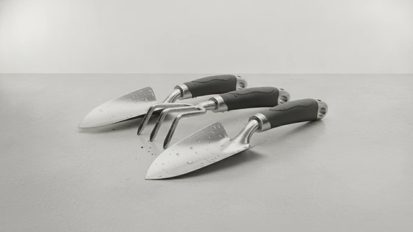 Ergonomic Stainless Steel Garden Set