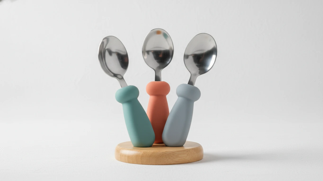 Ergonomic Training Spoon Set