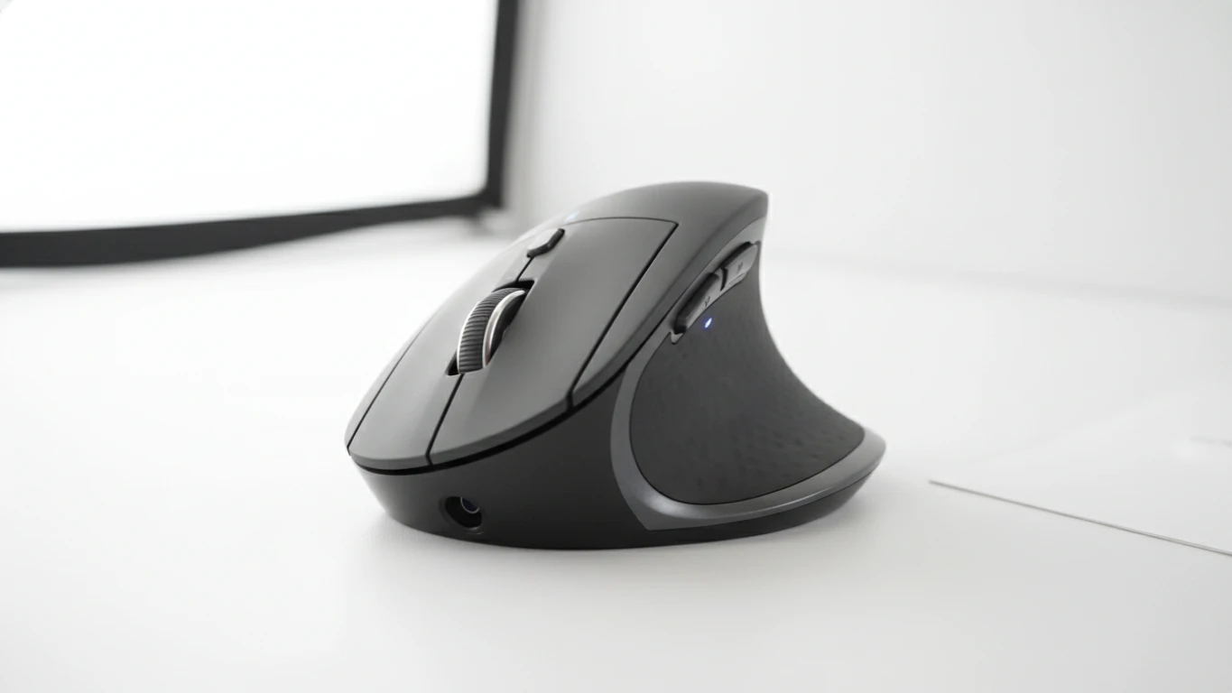 Ergonomic Vertical Wireless Mouse