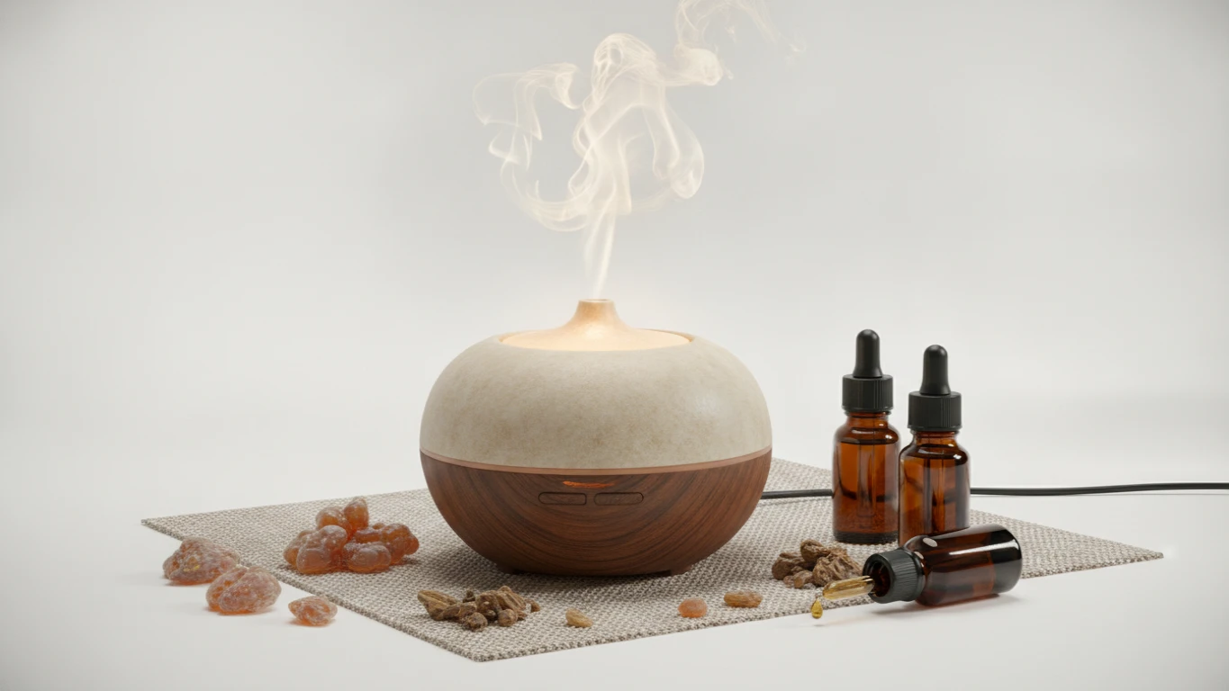 Essential Oil Diffuser with Ancient Resins