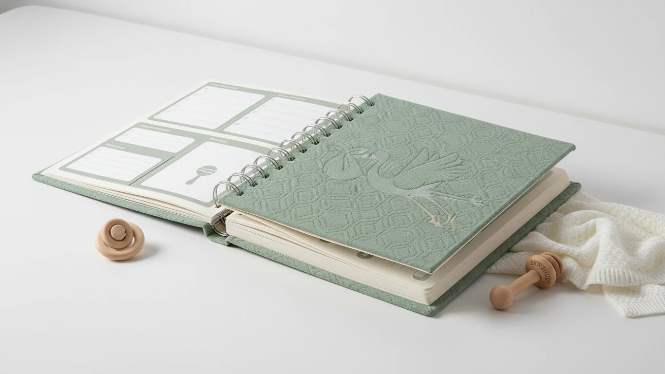 Expandable Baby Memory Book and Journal