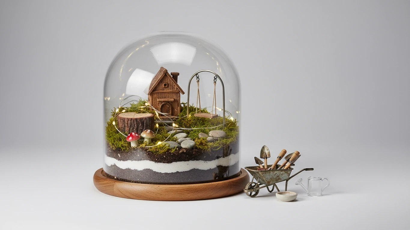 Fairy Garden Terrarium Kit