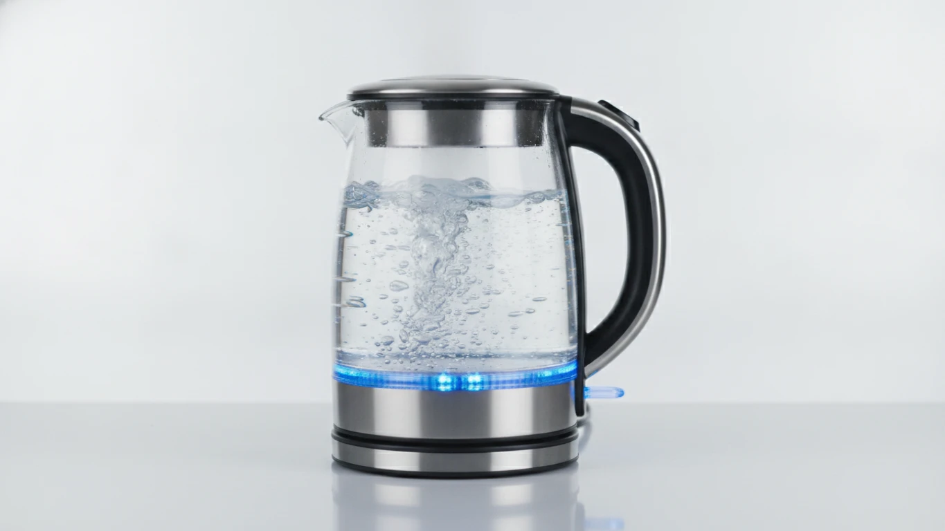 Fast-Boil Electric Glass Kettle