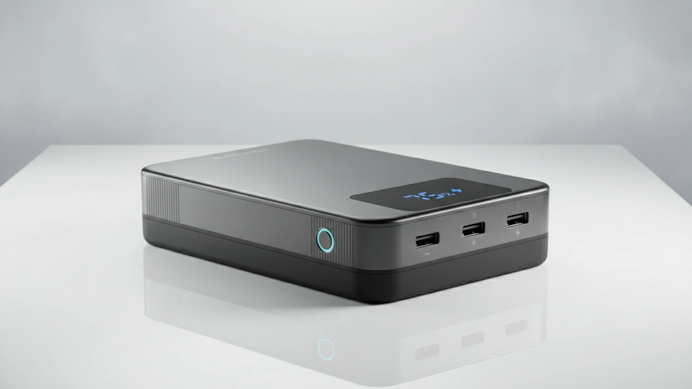 Fast-Charging High-Capacity Power Bank