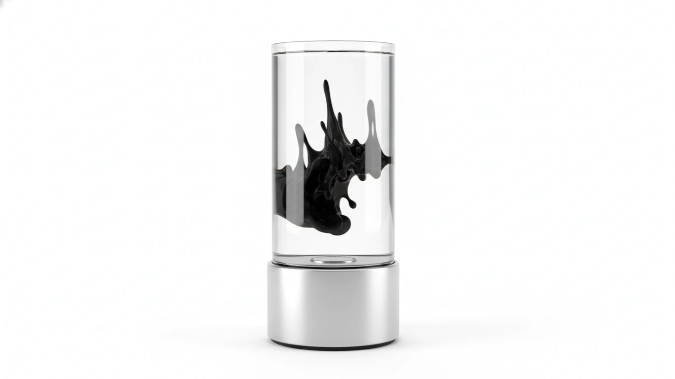 Ferrofluid Visual Display Bottle