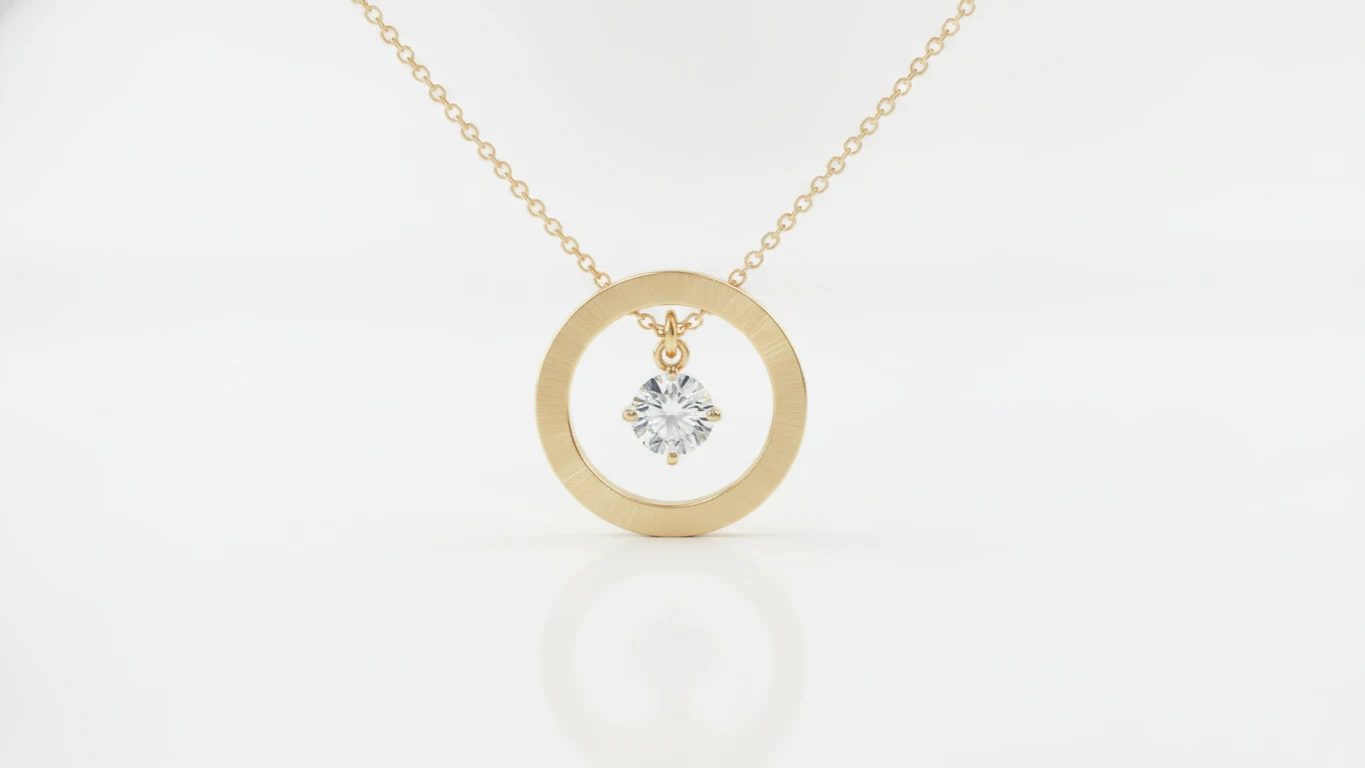 Fine Gold Pendant Necklace