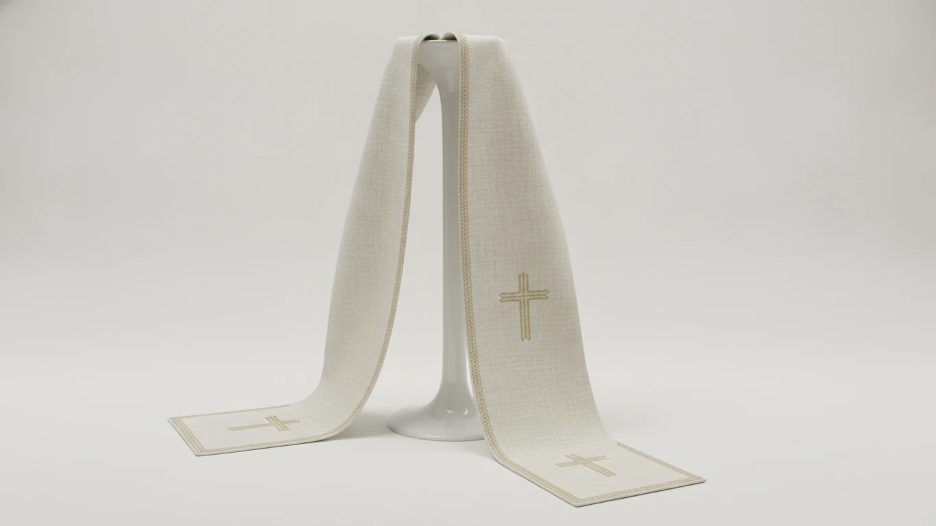 Fine Linen Clerical Stole