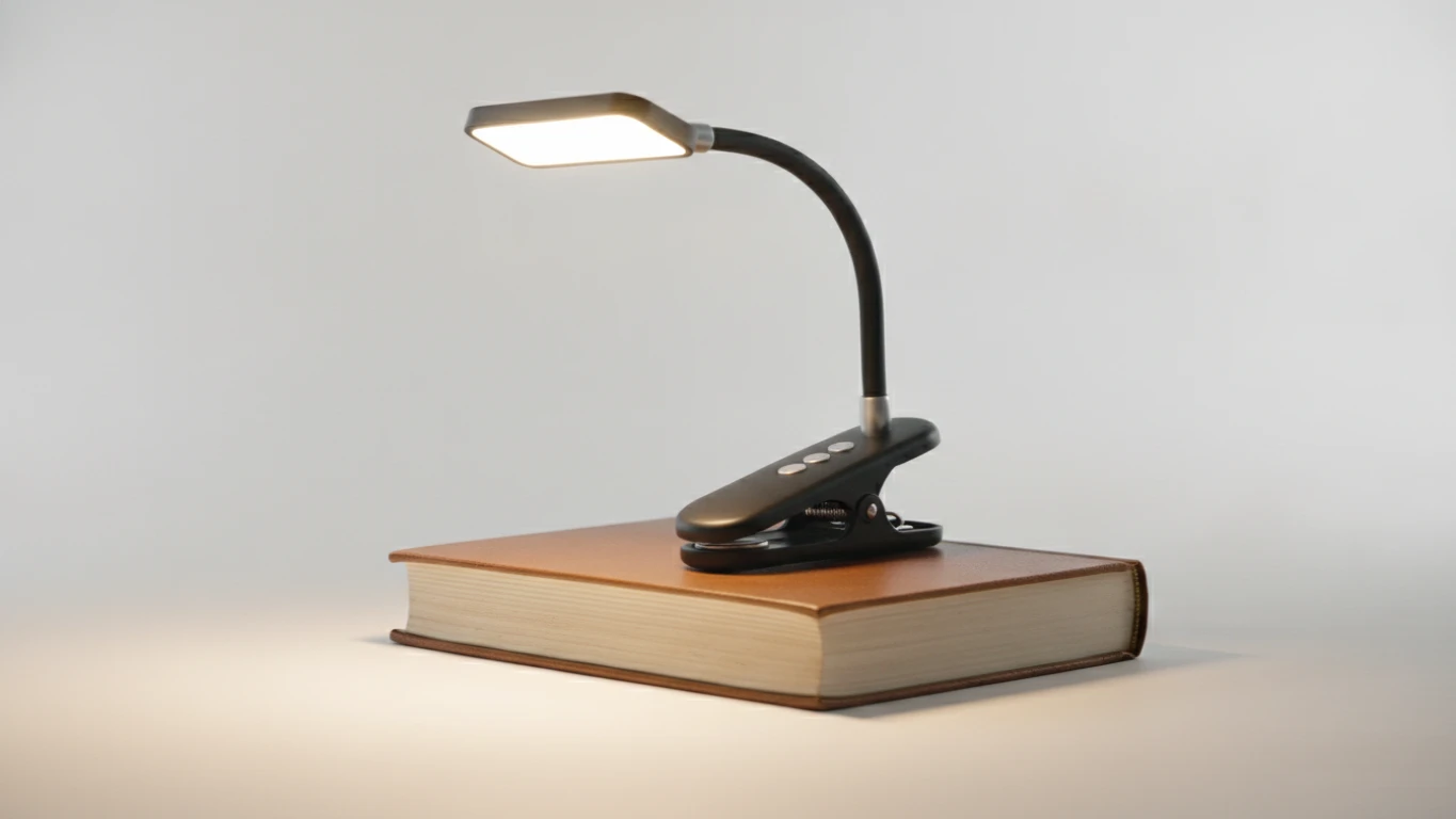 Flexible LED Clip-on Reading Light