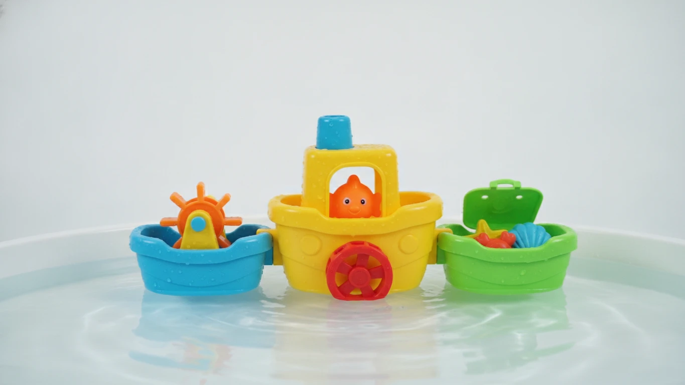 Floating Interactive Bath Boat Set