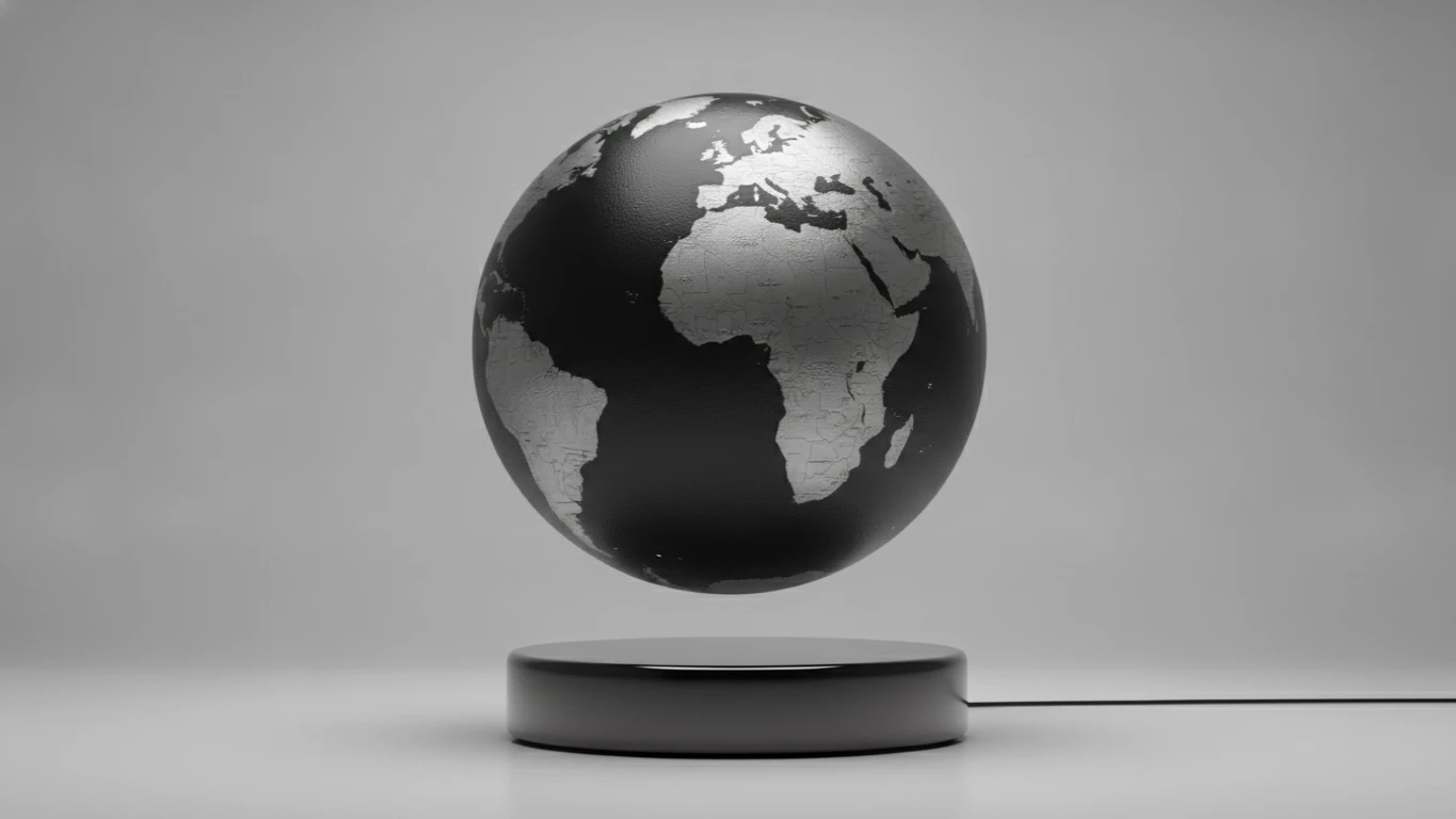 Floating Magnetic Levitation Globe