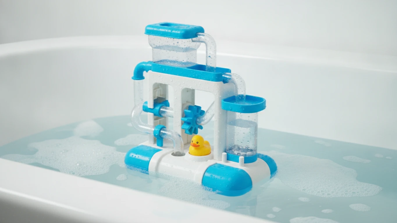 Floating Waterfall Bath Adventure