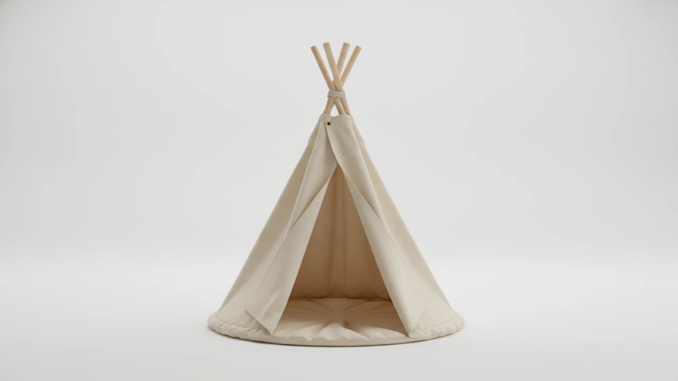 Foldable Canvas Play Tent