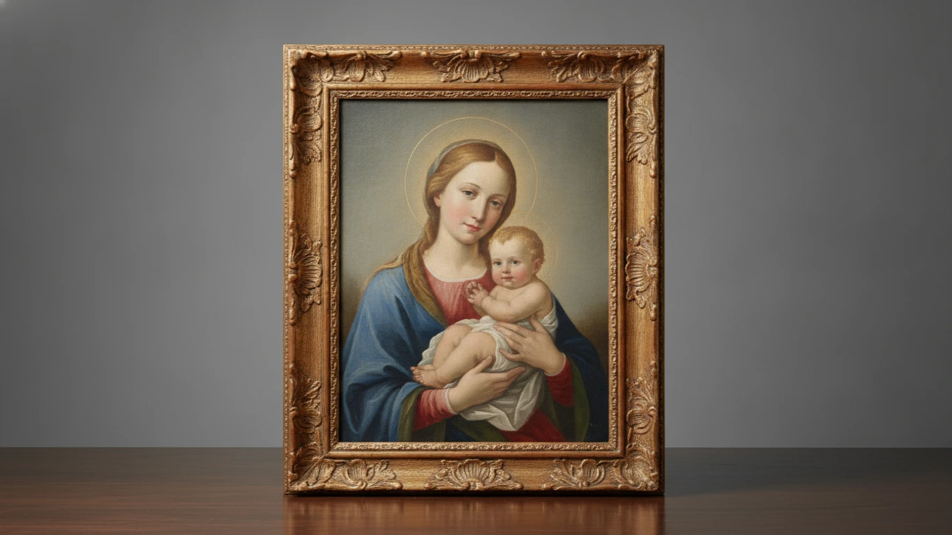 Framed Sacred Art Canvas
