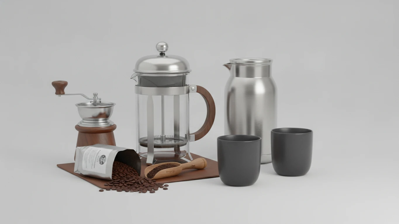 French Press Coffee Brewing Set
