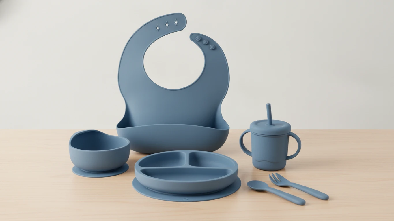 Full-Coverage Silicone Feeding Set