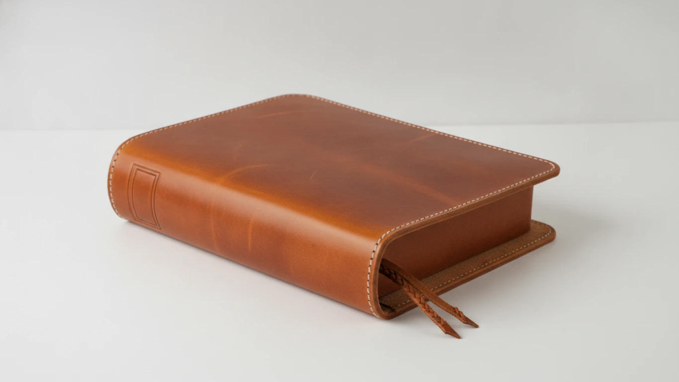 Full-Grain Leather Bible Cover